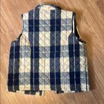 Rebecca Malone  Blue and Yellow Plaid Vest medium Photo 5