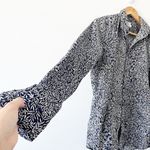 H&M Morrison & Co X Navy Blue Button Down Top Photo 2