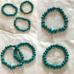 Handmade Beaded Bracelets Gold Photo 1