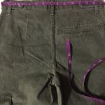 BDG Olive Green Mid-Rise Slim Fit Cargo Pants Size 26 NWT Photo 9