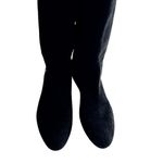 Stuart Weitzman Black Suede Hidden Wedge Below Knee Tall Boots Size 5.5M Photo 3