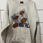 Vintage Wolf Pack Embroidered Crewneck Size XL Photo 1