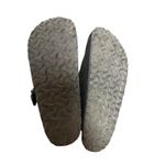 Birkenstock  Black Suede Leather Boston Shearling Clog Slippers Size 9.5 Photo 7