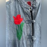 Vintage Sun Belt Denim Jacket Red Size L Photo 1