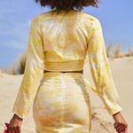 RECC Paris Gabi Top in Lemon Yellow & Cream Size undefined Photo 6