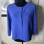 Armani Collezioni  cardigan snap sweater‎ 10 purple made in Italy Photo 8