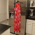 Trina Turk 💕💕 Milian Halter Maxi Dress ~ Multi-Color Floral Print Large L NWT Photo 3