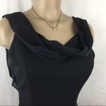 Saelee Black Vintage Sash Cocktail Occassion Mini Dress 6 Photo 3