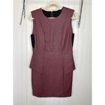 BCBGeneration NWT  Saffron Faux Leather Cutout Sleeveless Casual Dress Size 10 Photo 1