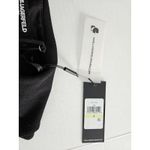 Karl Lagerfeld Little Black Dress Ruffle Top Adjustable Straps Size 4 Photo 7