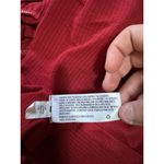 Knox Rose  Women Dress Size Medium Red Tiered Short Sleeve Bohemian Hippie Casual Photo 8