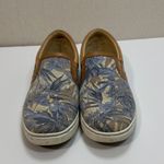 UGG  Women's Blue and Tan Floral Sneakers Photo 2