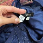 NIKIBIKI NAVY BEADED DETAIL BUSINESS WORK DRESS Photo 5