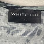 White Fox Boutique  mesh blouse SZ S Photo 3