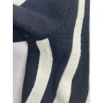 Anne Carson Carson Wool Jacket M Black White Striped Blazer Womens Retro Photo 7