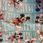 Disney  Mickey Mouse pajama bottoms, size medium Photo 1