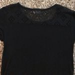 Glitz  tie front crochet shoulder top Photo 5