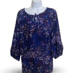 White Stag Floral Blouse Photo 0