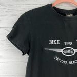 Biker Design Bike Week 2009 Black Baby Tee Size M Size M Photo 5