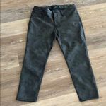 EXPRESS -Mid Rise Faux Suede Ankle Leggings (10 Short) Photo 1