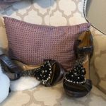 Elie Tahari 🌺 leather and embellished stilettos Photo 5