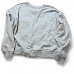 Maeve Gray and White "Game Day" Sweatshirt, Women's Size XL Photo 2