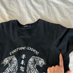 Nasty Gal cropped fortune cookie graphic tee Photo 1