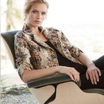 Karen Kane Floral Tapestry Blazer Photo 2