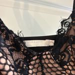 M Black Lace Bodysuit Size M Photo 3