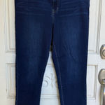 Juicy Couture  Dark Wash Denim Capris Women's Size 12 Cropped‎ Jeans Casual Photo 0