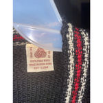 Oscar de la Renta Women’s Sweater M Black Red Photo 2