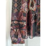 Coldwater Creek  Paisley Blouse Medium Old Money Career‎ Photo 1