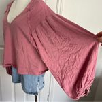 Free People  Kathy Long Sleeve Smocked Top Photo 5