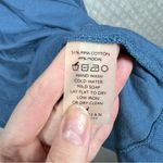 Peruvian Connection ‎ Blue Pima Cotton Blend Tunic Top Photo 3