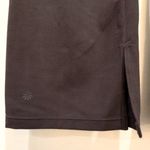 Athleta Power Up Crop Leggings with Split Slit Back Women’s Size XS in Black Photo 5