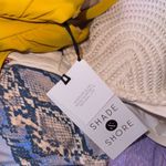 Shade & Shore Yellow Women's Bikini Top Photo 3