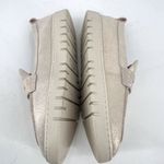 Anne Klein Gold Sparkle Loafers Driving Comfort Shoes Size 10 Metallic Leather Photo 3