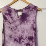 Peach Love California  Purple Tie-Dye Midi Dress Photo 3