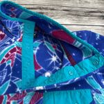 Patagonia Synchilla Snap-T Harvest Moon Blue Owl Fleece S Small Blue Pink Teal Photo 3