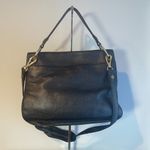 MCM 2- Way Grained Cowhide Leather Bag - Black - Preowned Photo 1