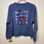 Disney NWT  mickey mouse 90th birthday crewneck sweatshirt size extra large Photo 1
