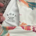 Roxy  Floral Bikini Top - White, Pink, Orange, Green Photo 2