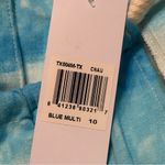 London Times Multicolor Beach Scene Linen Blend Dress NWT size 10 Photo 8