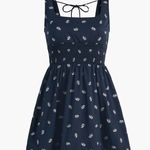 NWT HILL HOUSE HOME The Cher Dress in Navy Autumn Paisley Size XS Photo 5