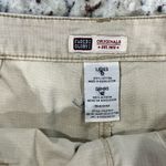 Faded Glory  Vintage Stylish Cream Mini Skirt with Zipper Details built in shorts Photo 2