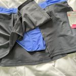 Free Country NWT Womens Size Medium Gray Blue Swimsuit Bikini Bottom Skirt Photo 6
