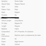 SheIn Shawl Collar Long Sleeve Cardigan Blazer Photo 3