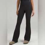 Lululemon NWT Groove Super High Rise Flared Pants Leggings Black Size 10 Photo 2