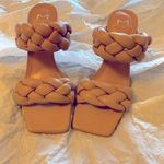 Marc Fisher Women Hammy Heeled Slide Sandals Size 61/2 Beige Photo 10