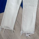 ZARA Straight Leg Jeans Light Beige Color Size XS Photo 2